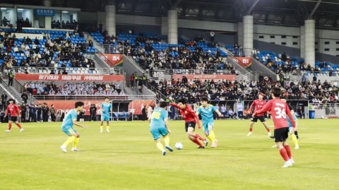 03月05日泉州市首届“迎春杯”足球联赛第5轮永春VS台商，永春4-1大胜找回面子，台商区连续惨败这日子没法过了！